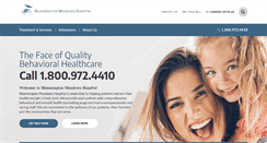 Desktop Screenshot of bloomingtonmeadows.com